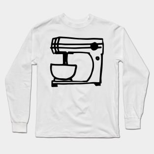 Hand Drawn Mixer Long Sleeve T-Shirt